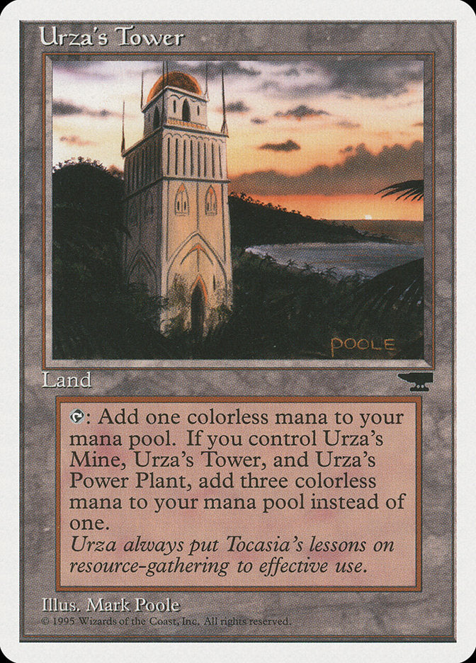 Urza's Tower (Sunset) [Chronicles] | Chromatic Games