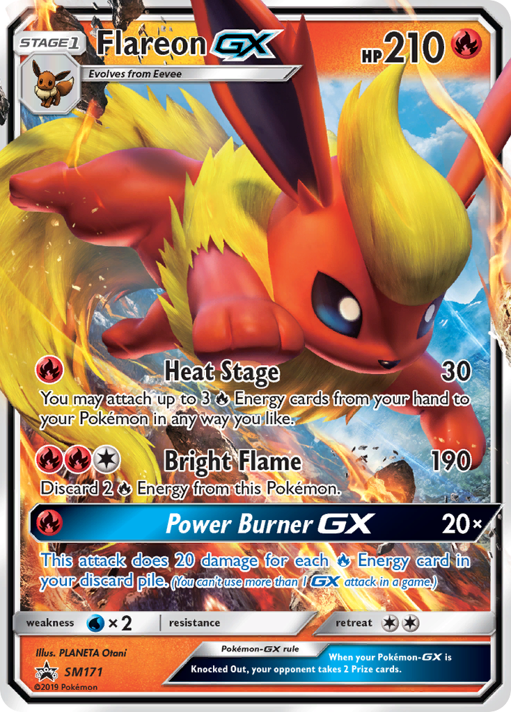 Flareon GX [SM Black Star Promos] | Chromatic Games