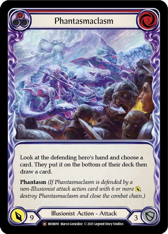 Phantasmaclasm [U-MON091-RF] (Monarch Unlimited)  Unlimited Rainbow Foil | Chromatic Games