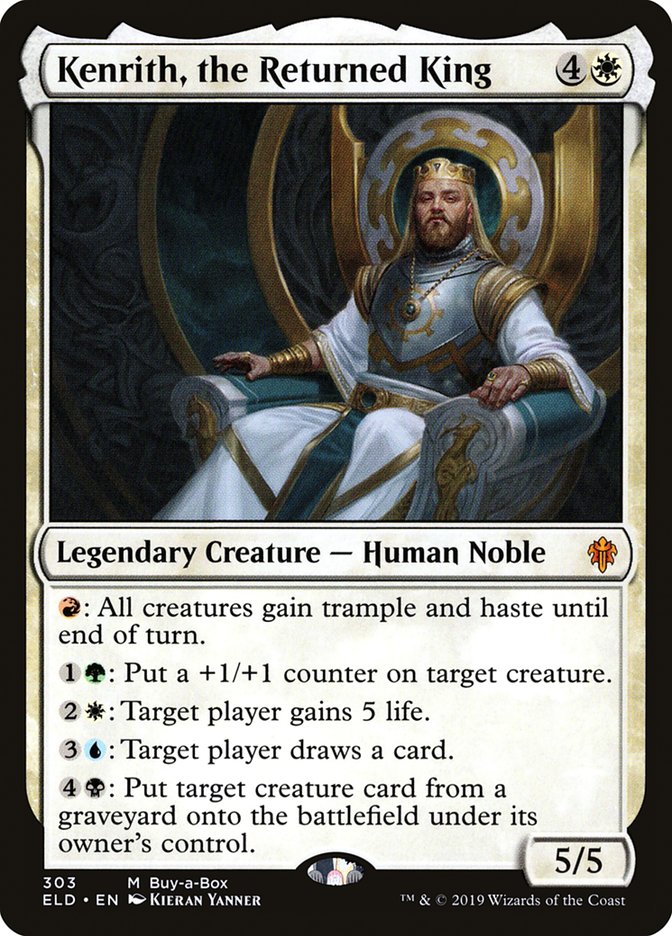 Kenrith, the Returned King (Buy-A-Box) [Throne of Eldraine Promos] | Chromatic Games