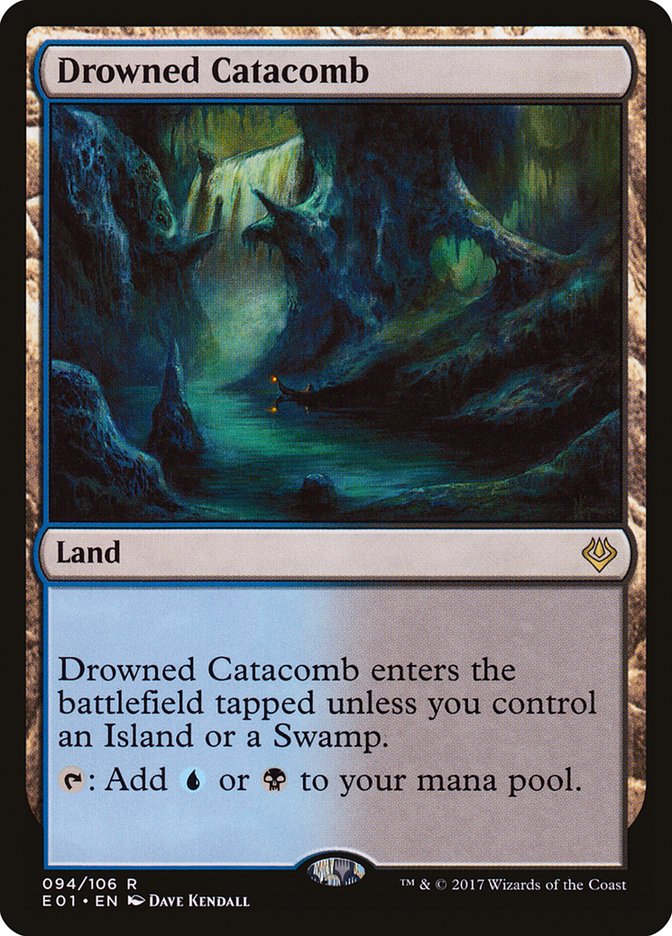 Drowned Catacomb [Archenemy: Nicol Bolas] | Chromatic Games