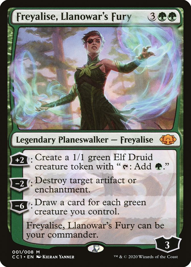 Freyalise, Llanowar's Fury [Commander Collection: Green] | Chromatic Games