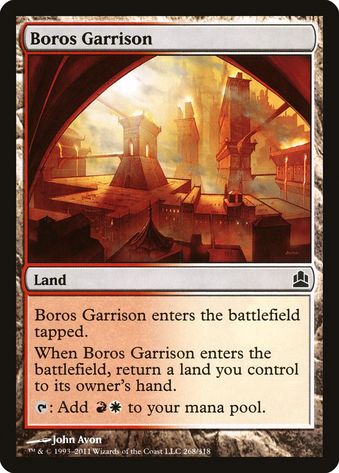 Boros Garrison [Commander 2011] | Chromatic Games