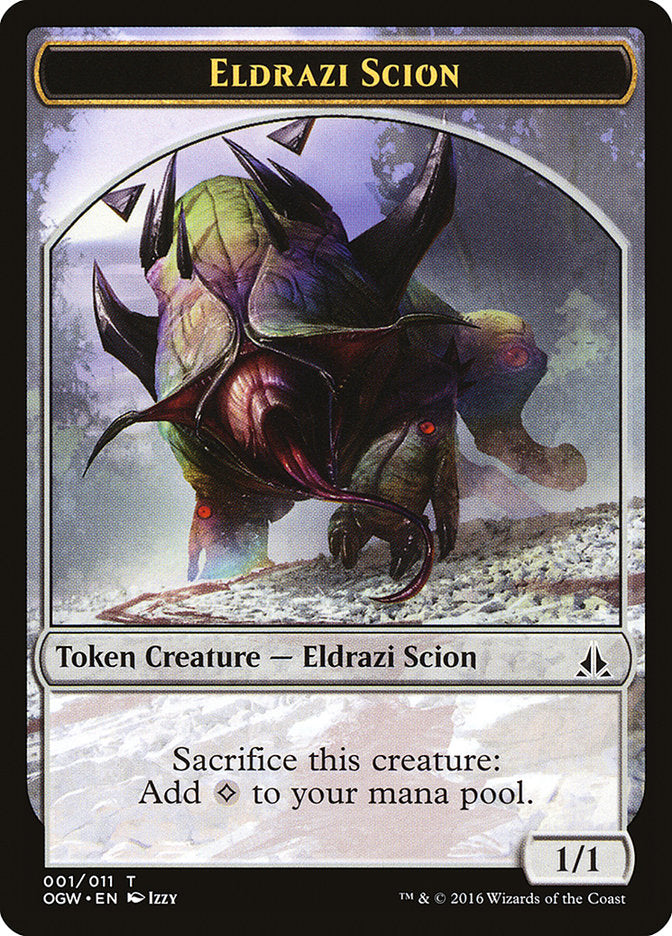 Eldrazi Scion Token (001/011) [Oath of the Gatewatch Tokens] | Chromatic Games