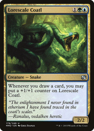 Lorescale Coatl [Modern Masters 2015] | Chromatic Games