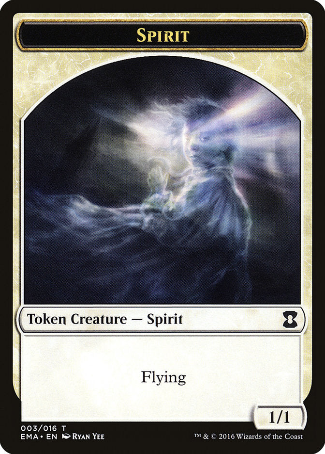 Spirit Token (003/016) [Eternal Masters Tokens] | Chromatic Games