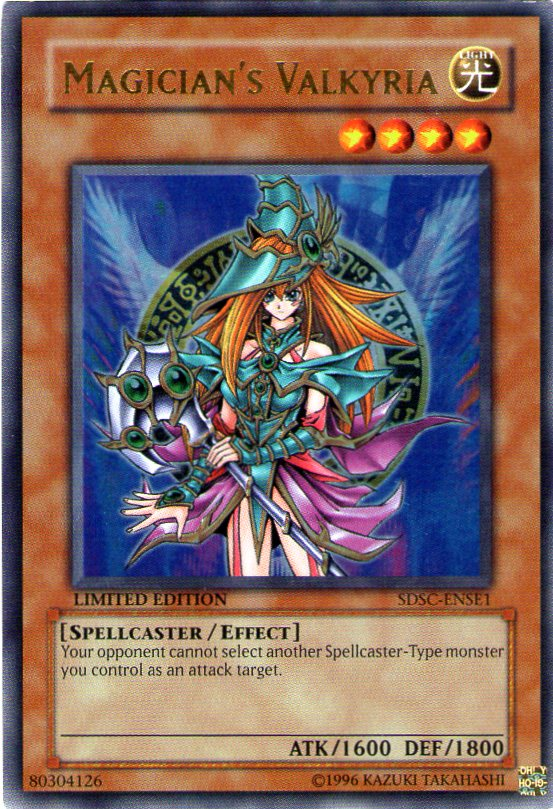 Magician's Valkyria [SDSC-ENSE1] Ultra Rare | Chromatic Games