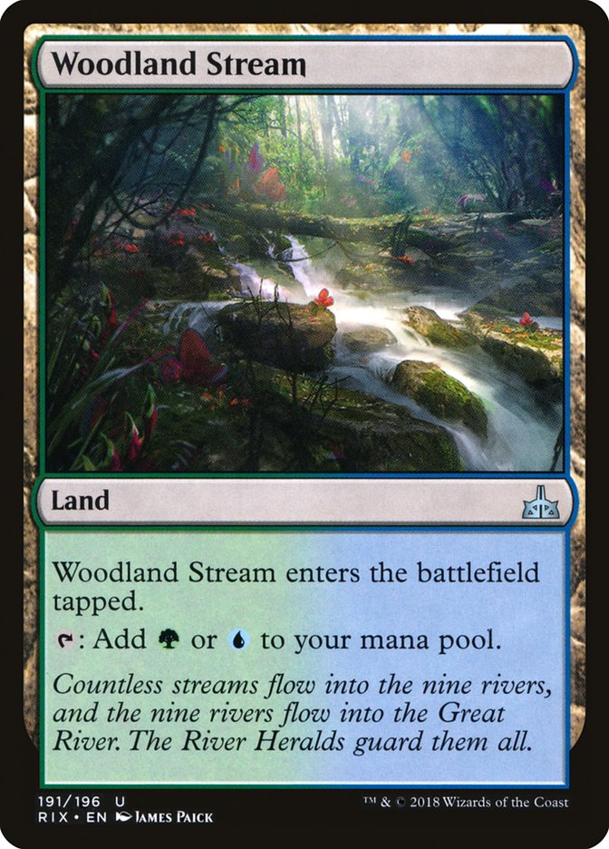 Woodland Stream [Rivals of Ixalan] | Chromatic Games