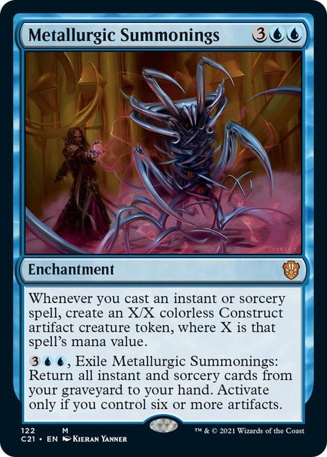 Metallurgic Summonings [Commander 2021] | Chromatic Games