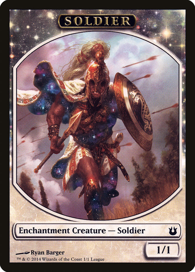 Soldier Token [League Tokens 2014] | Chromatic Games