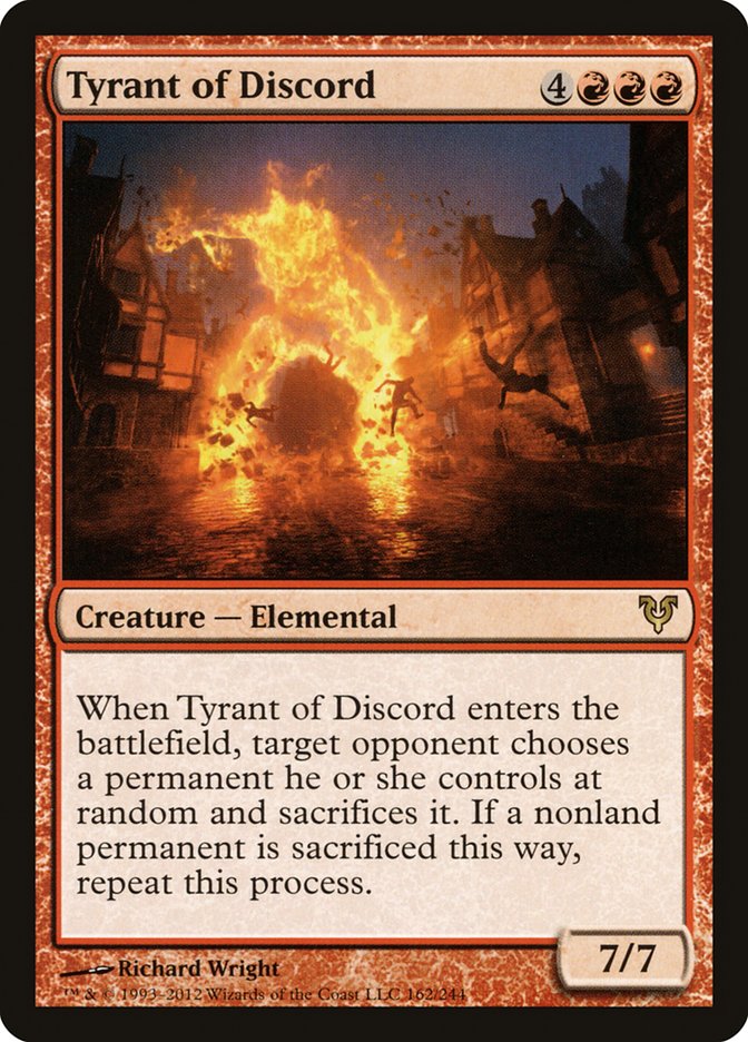 Tyrant of Discord [Avacyn Restored] | Chromatic Games