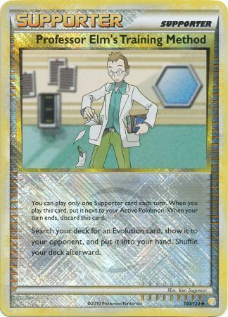 Professor Elm's Training Method (League Promo) [League & Championship Cards] | Chromatic Games