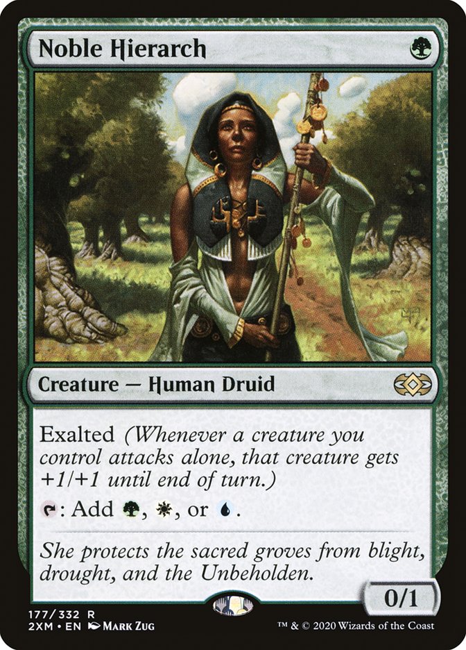 Noble Hierarch [Double Masters] | Chromatic Games