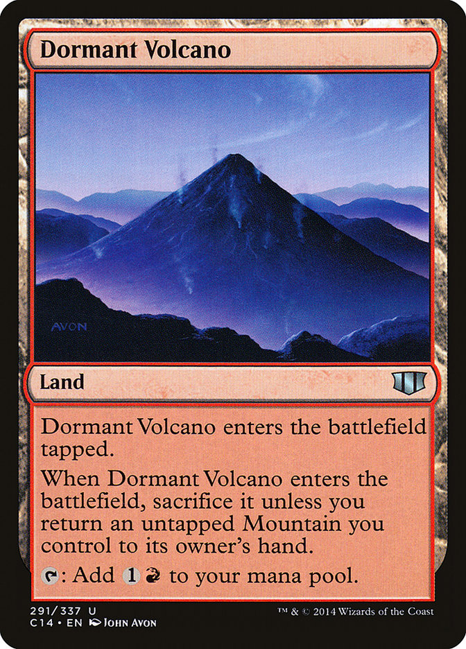 Dormant Volcano [Commander 2014] | Chromatic Games