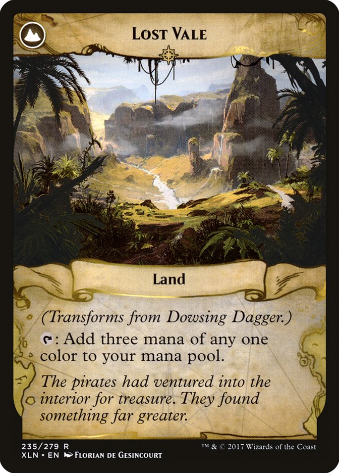 Dowsing Dagger // Lost Vale [Ixalan] | Chromatic Games