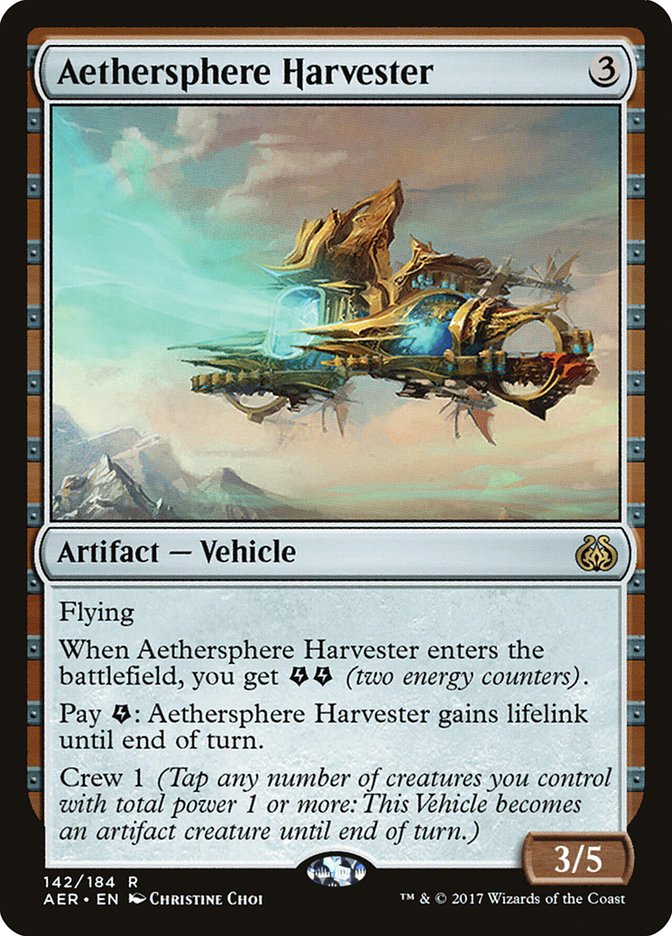 Aethersphere Harvester [Aether Revolt] | Chromatic Games