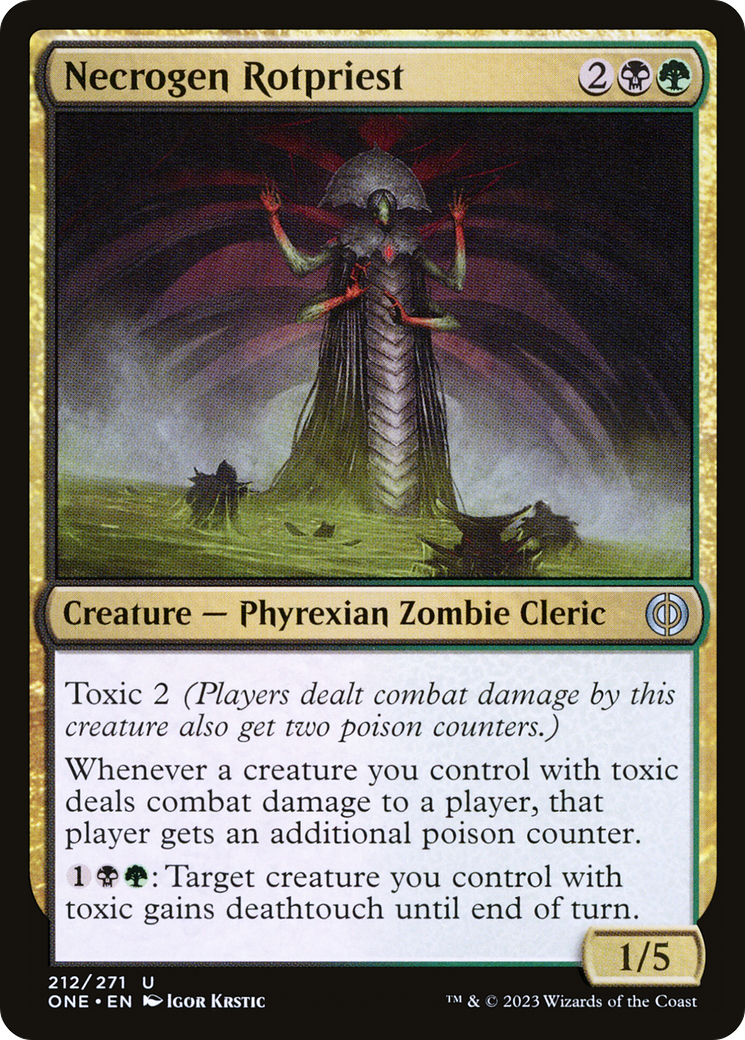 Necrogen Rotpriest [Phyrexia: All Will Be One] | Chromatic Games