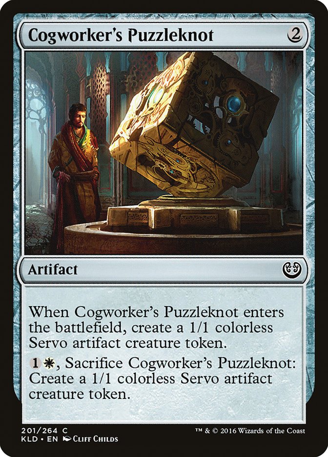 Cogworker's Puzzleknot [Kaladesh] | Chromatic Games