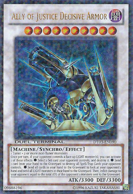 Ally of Justice Decisive Armor [DT03-EN090] Ultra Rare | Chromatic Games