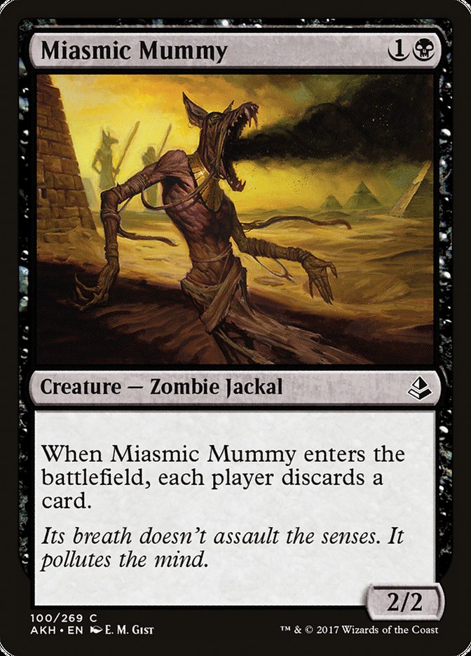 Miasmic Mummy [Amonkhet] | Chromatic Games