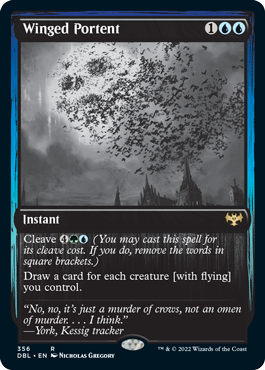 Winged Portent [Innistrad: Double Feature] | Chromatic Games