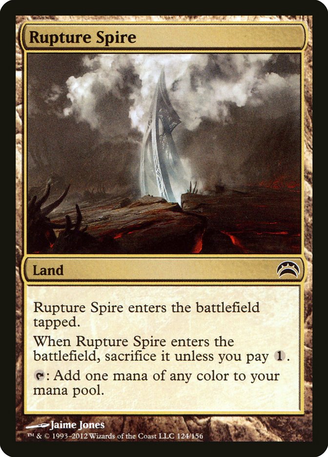 Rupture Spire [Planechase 2012] | Chromatic Games