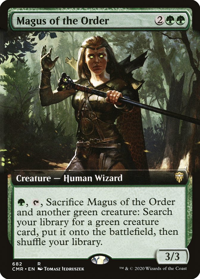 Magus of the Order (Extended Art) [Commander Legends] | Chromatic Games