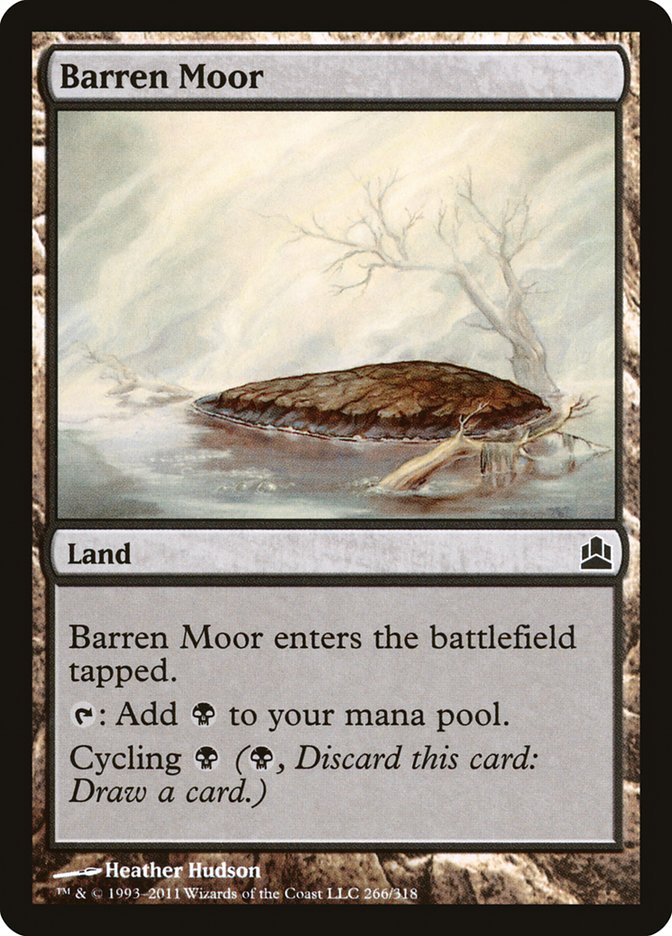 Barren Moor [Commander 2011] | Chromatic Games