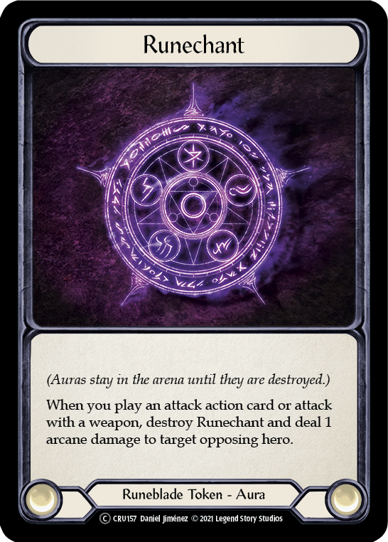 Runechant [U-CRU157] (Crucible of War Unlimited)  Unlimited Rainbow Foil | Chromatic Games