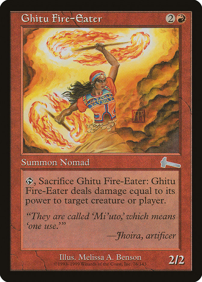 Ghitu Fire-Eater [Urza's Legacy] | Chromatic Games