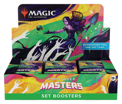 Commander Masters - Set Booster Box | Chromatic Games