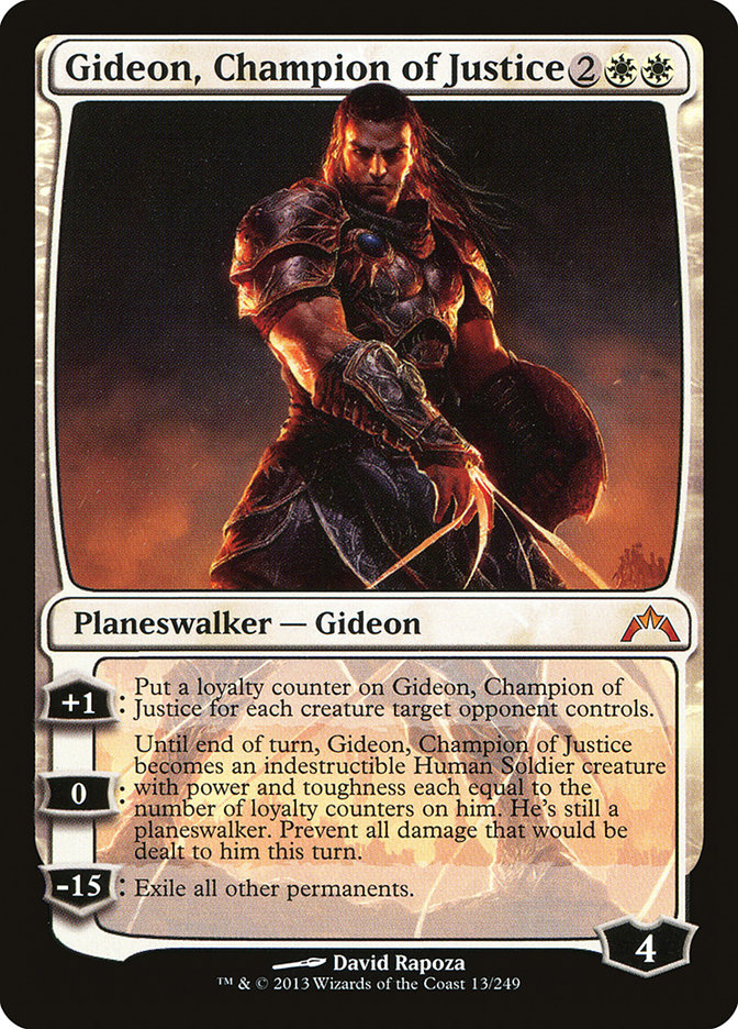 Gideon, Champion of Justice [Gatecrash] | Chromatic Games