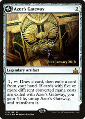 Azor's Gateway // Sanctum of the Sun [Rivals of Ixalan Prerelease Promos] | Chromatic Games