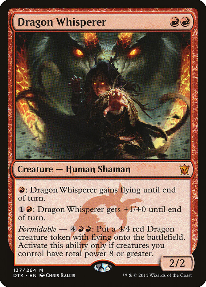 Dragon Whisperer [Dragons of Tarkir] | Chromatic Games