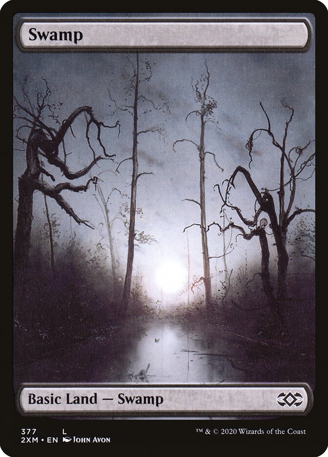 Swamp (377) [Double Masters] | Chromatic Games