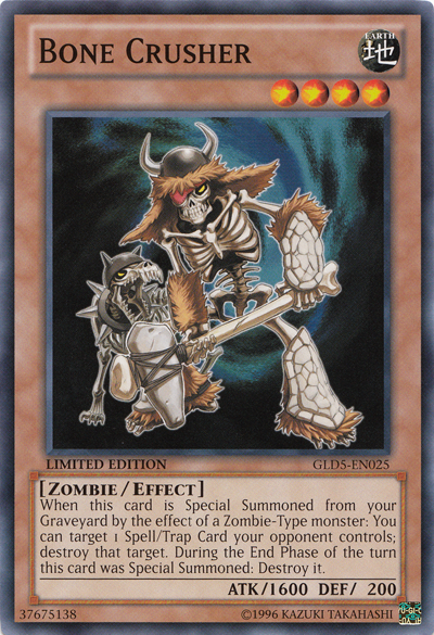 Bone Crusher [GLD5-EN025] Common | Chromatic Games