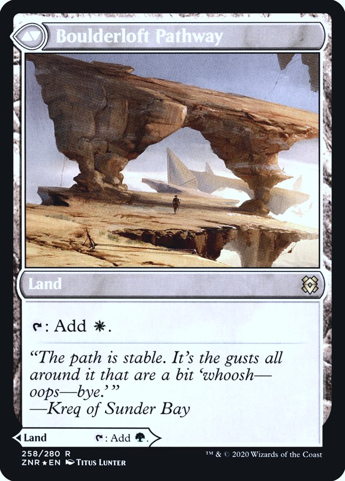 Branchloft Pathway // Boulderloft Pathway [Zendikar Rising Prerelease Promos] | Chromatic Games