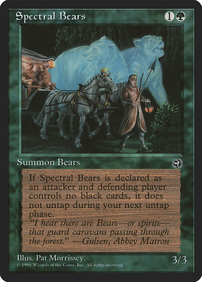 Spectral Bears [Homelands] | Chromatic Games