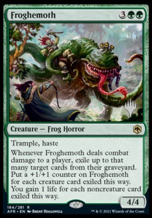 Froghemoth (Promo Pack) [Dungeons & Dragons: Adventures in the Forgotten Realms Promos] | Chromatic Games