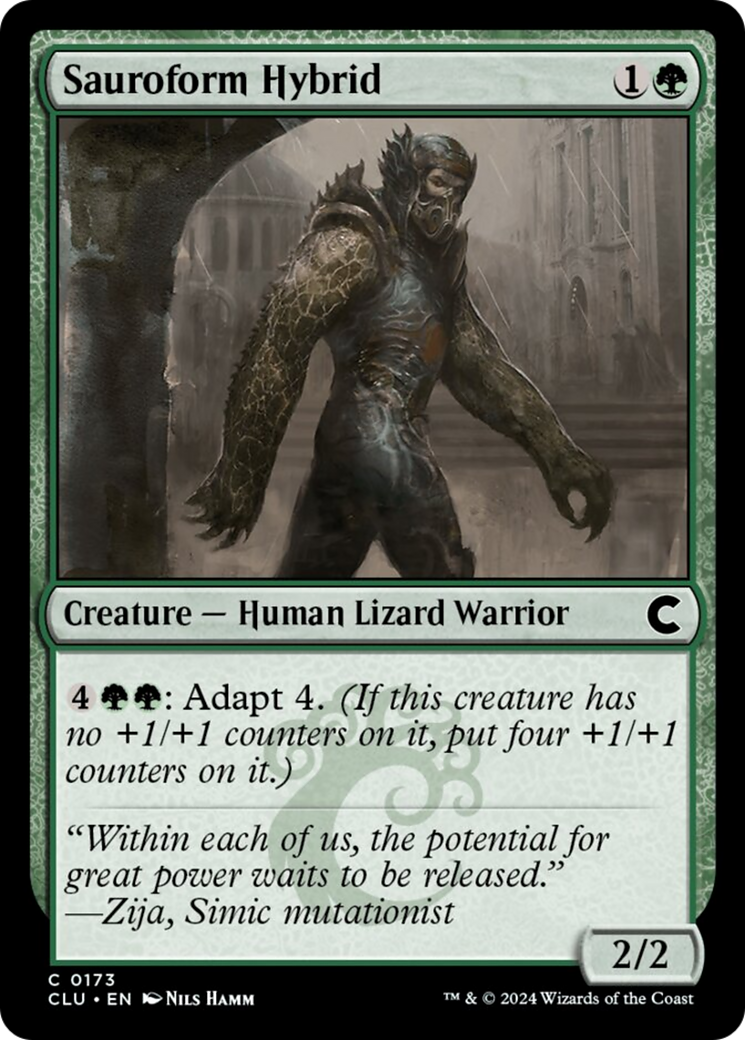 Sauroform Hybrid [Ravnica: Clue Edition] | Chromatic Games