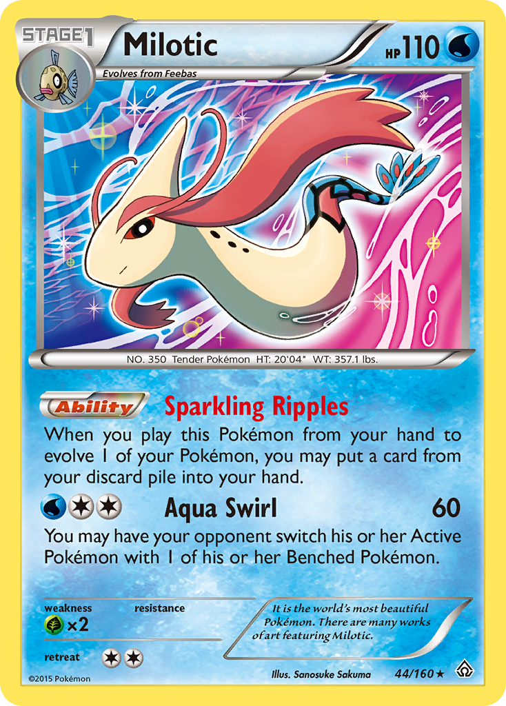 Milotic (44/160) [XY: Primal Clash] | Chromatic Games