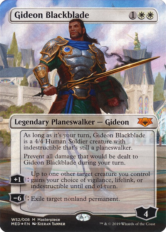 Gideon Blackblade [Mythic Edition] | Chromatic Games