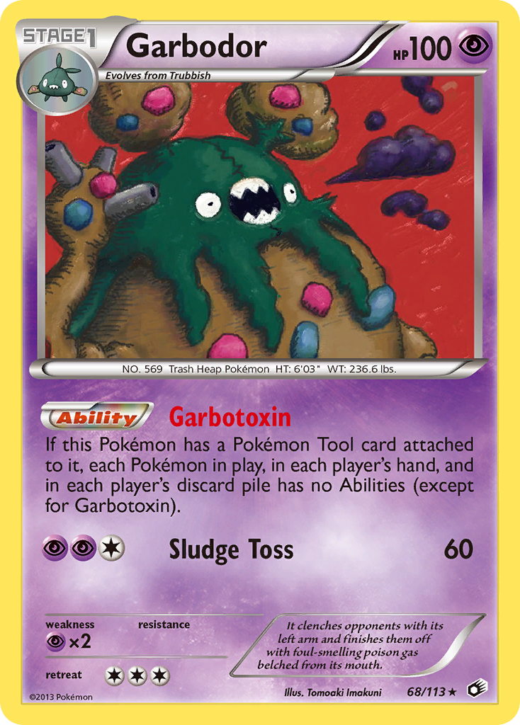 Garbodor [Legendary Treasures] | Chromatic Games