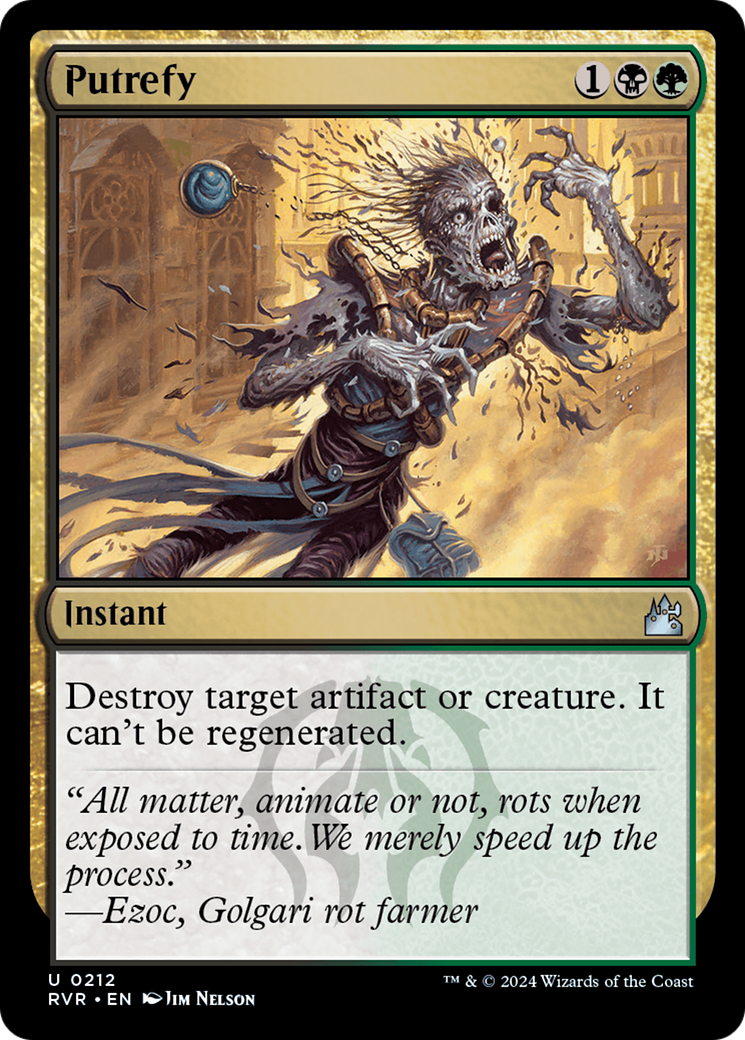 Putrefy [Ravnica Remastered] | Chromatic Games