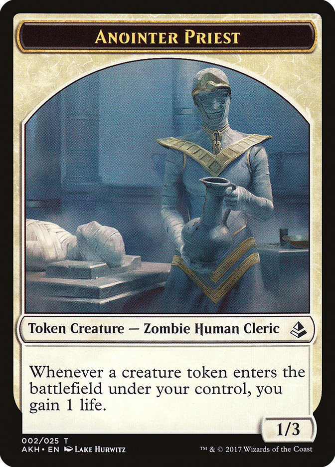 Anointer Priest // Drake Double-Sided Token [Amonkhet Tokens] | Chromatic Games