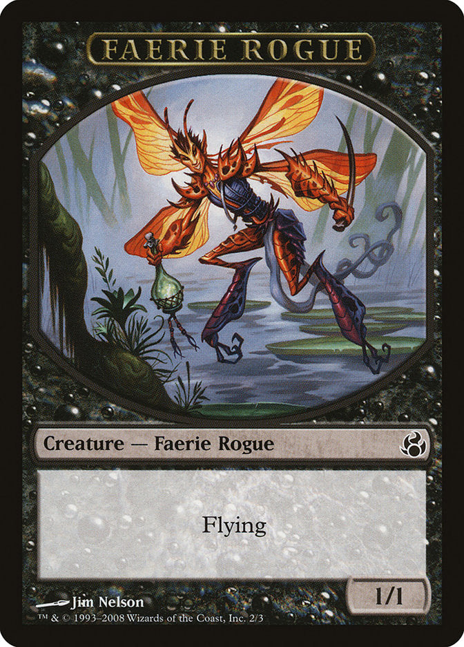 Faerie Rogue Token [Morningtide Tokens] | Chromatic Games