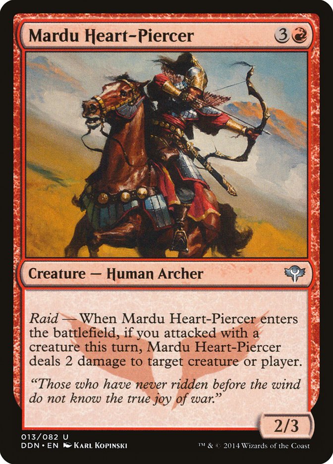 Mardu Heart-Piercer [Duel Decks: Speed vs. Cunning] | Chromatic Games