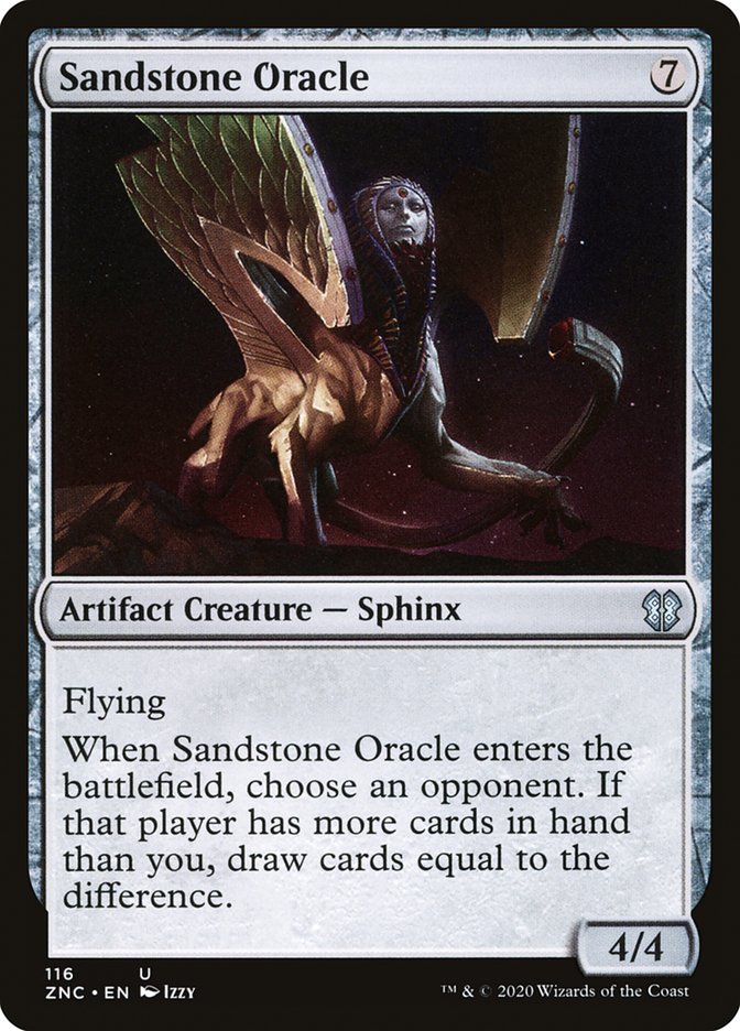 Sandstone Oracle [Zendikar Rising Commander] | Chromatic Games