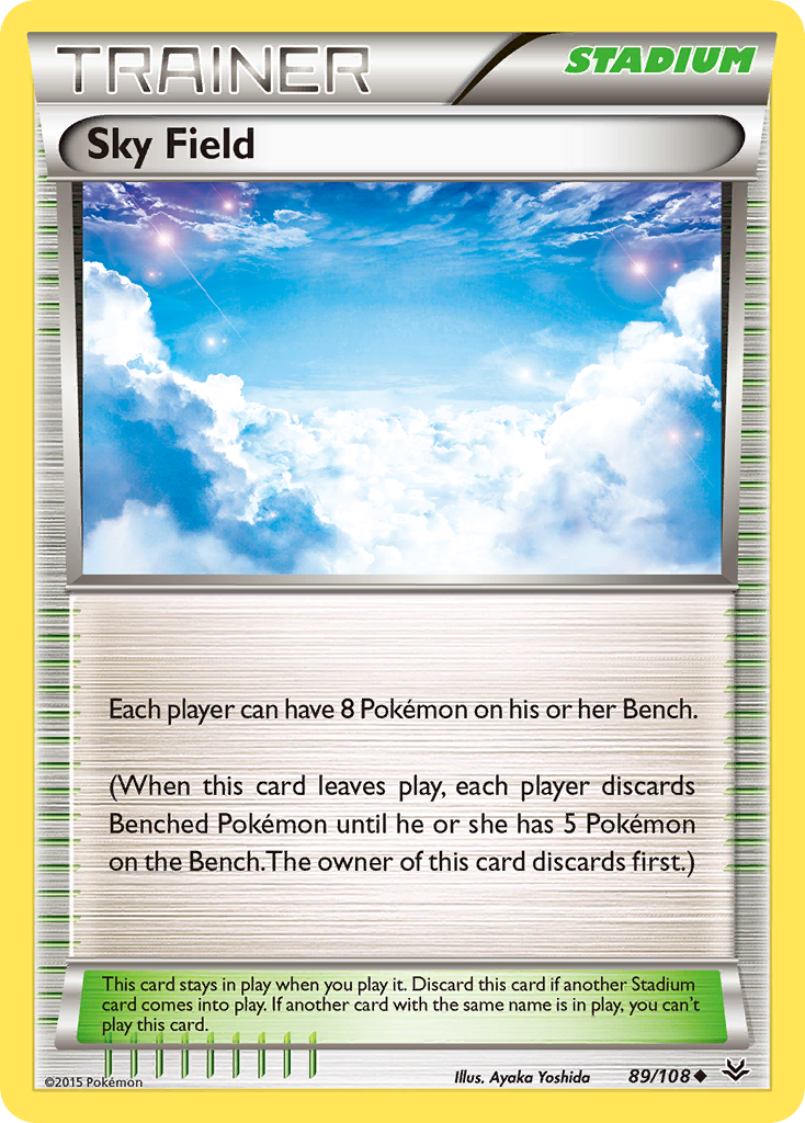 Sky Field (89/108) [XY: Roaring Skies] | Chromatic Games