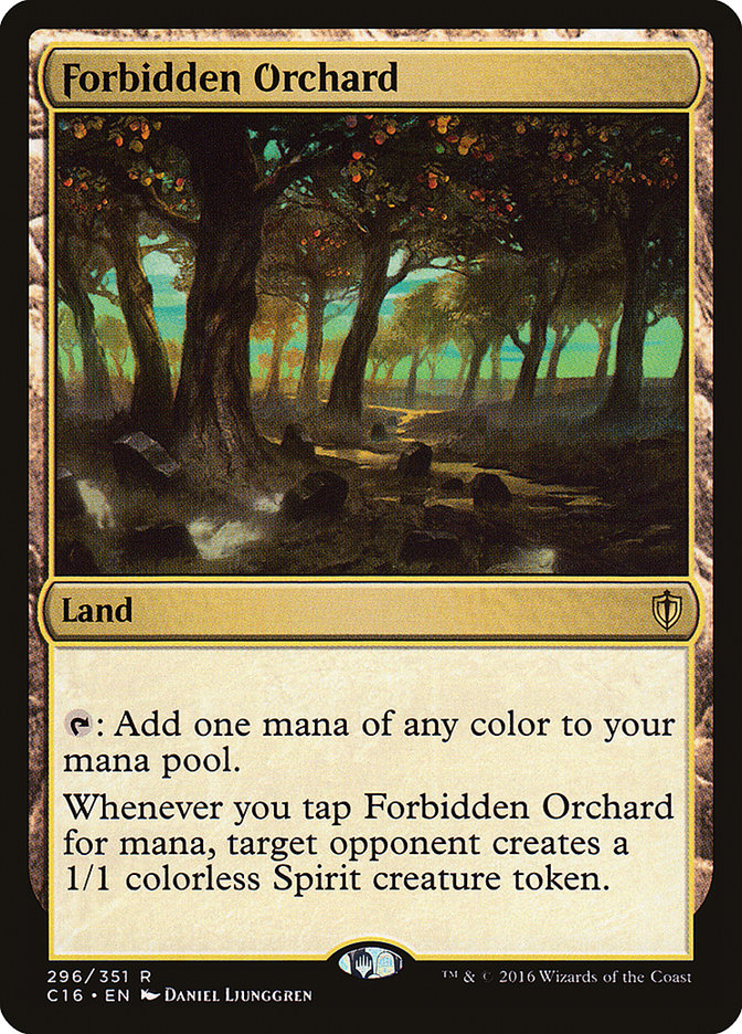 Forbidden Orchard [Commander 2016] | Chromatic Games